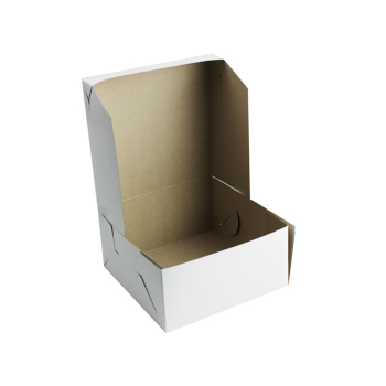 Tortenkarton weiß 20x20x10 cm (50 Stk.)